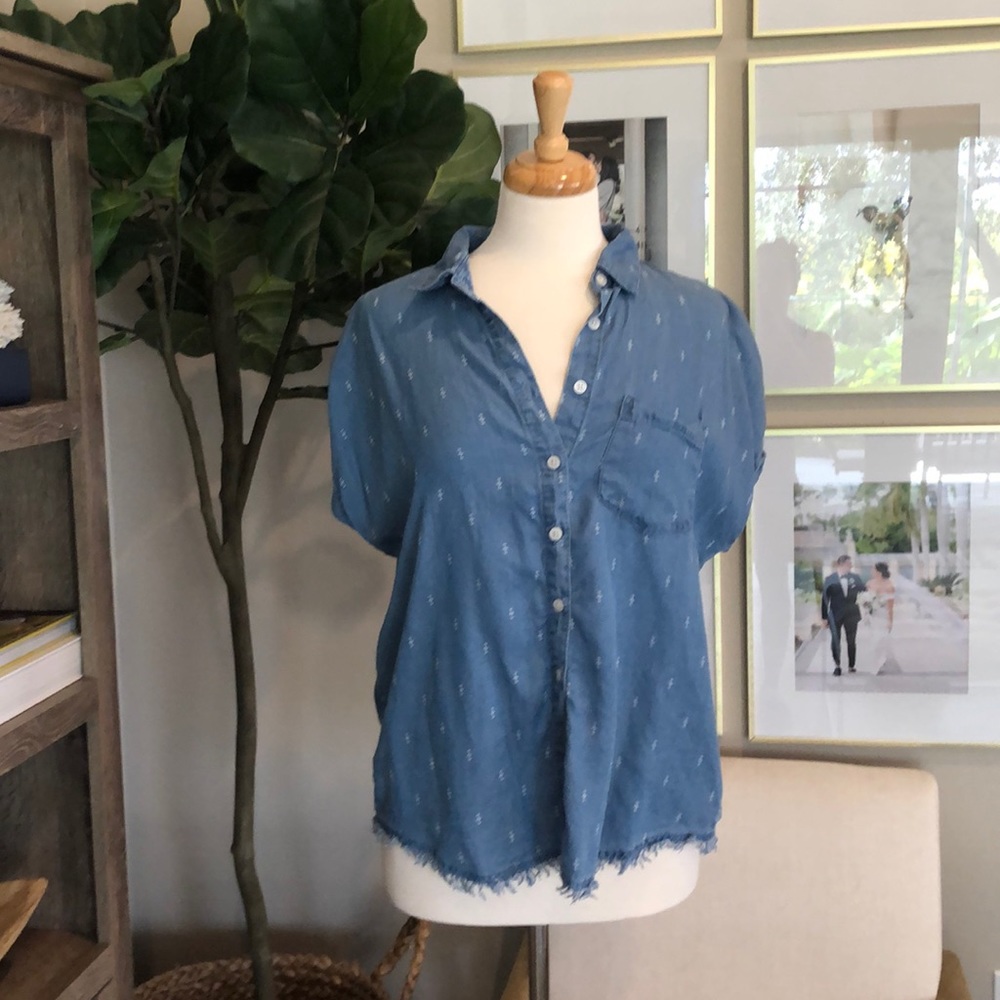 Denim top